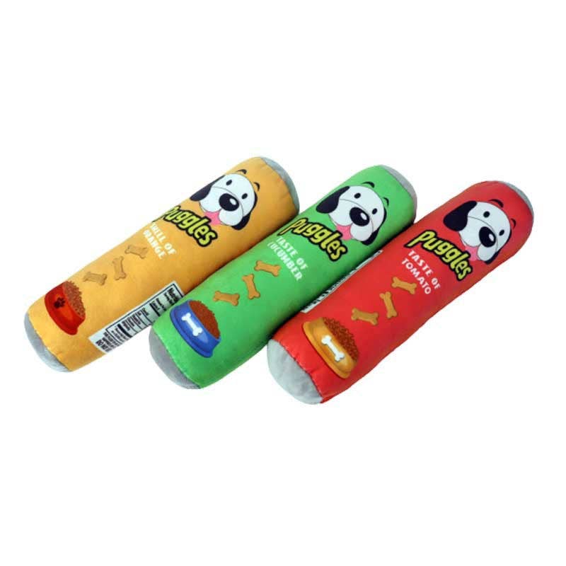 Puggles – Soft Squeaky Comfort Toy for Dogs