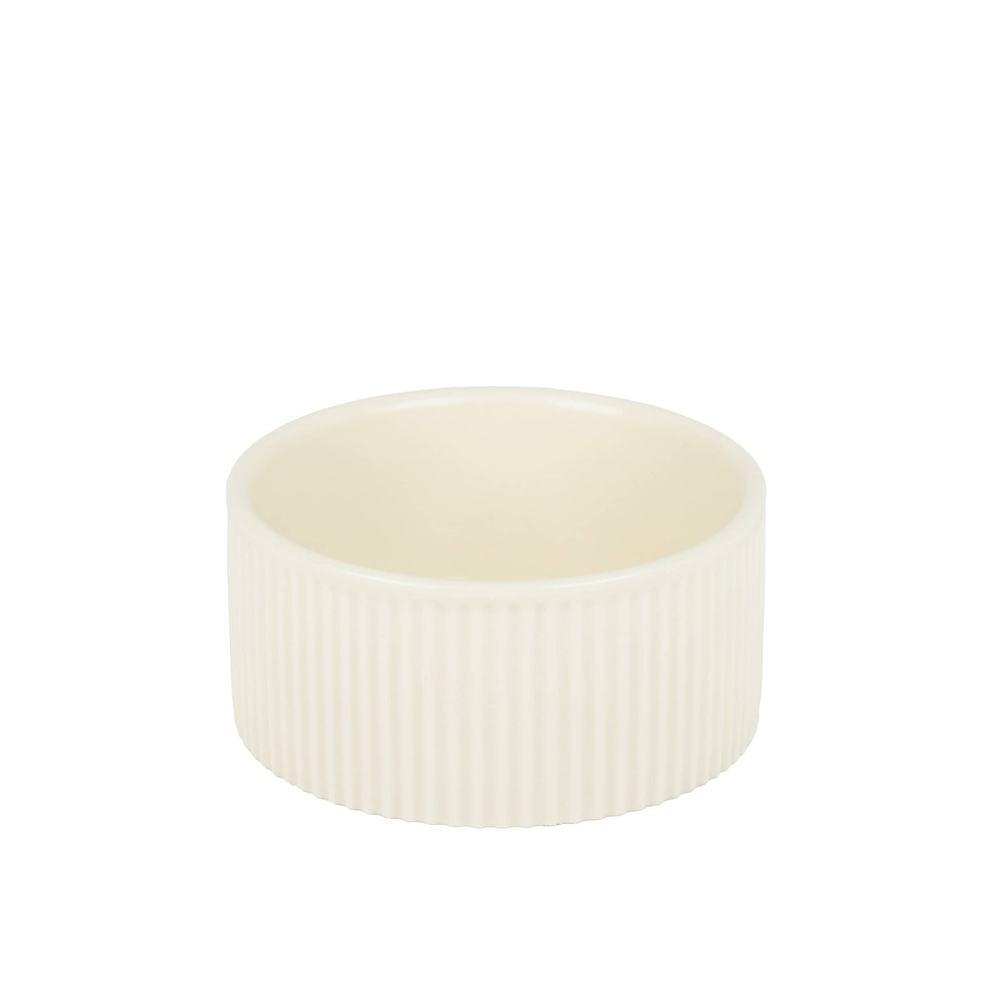JARDIN Ribbed Pet Bowl