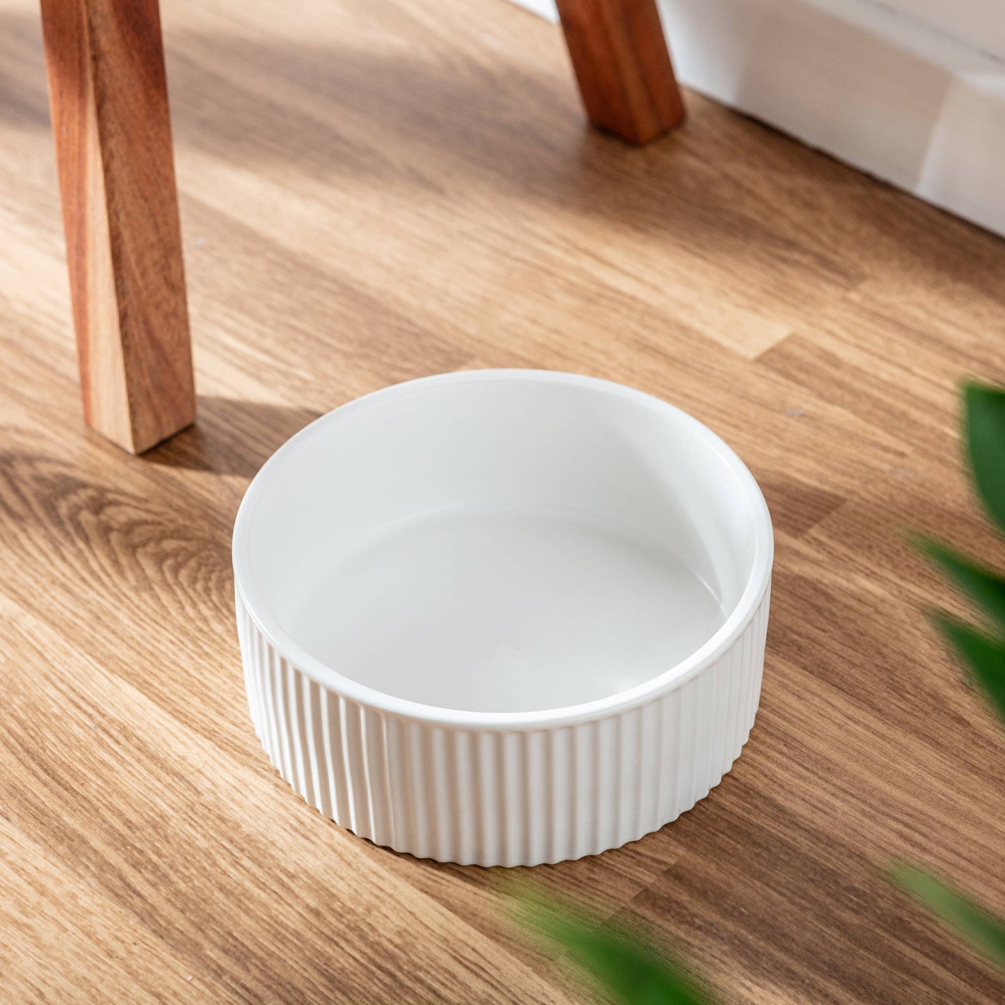 JARDIN Ribbed Pet Bowl