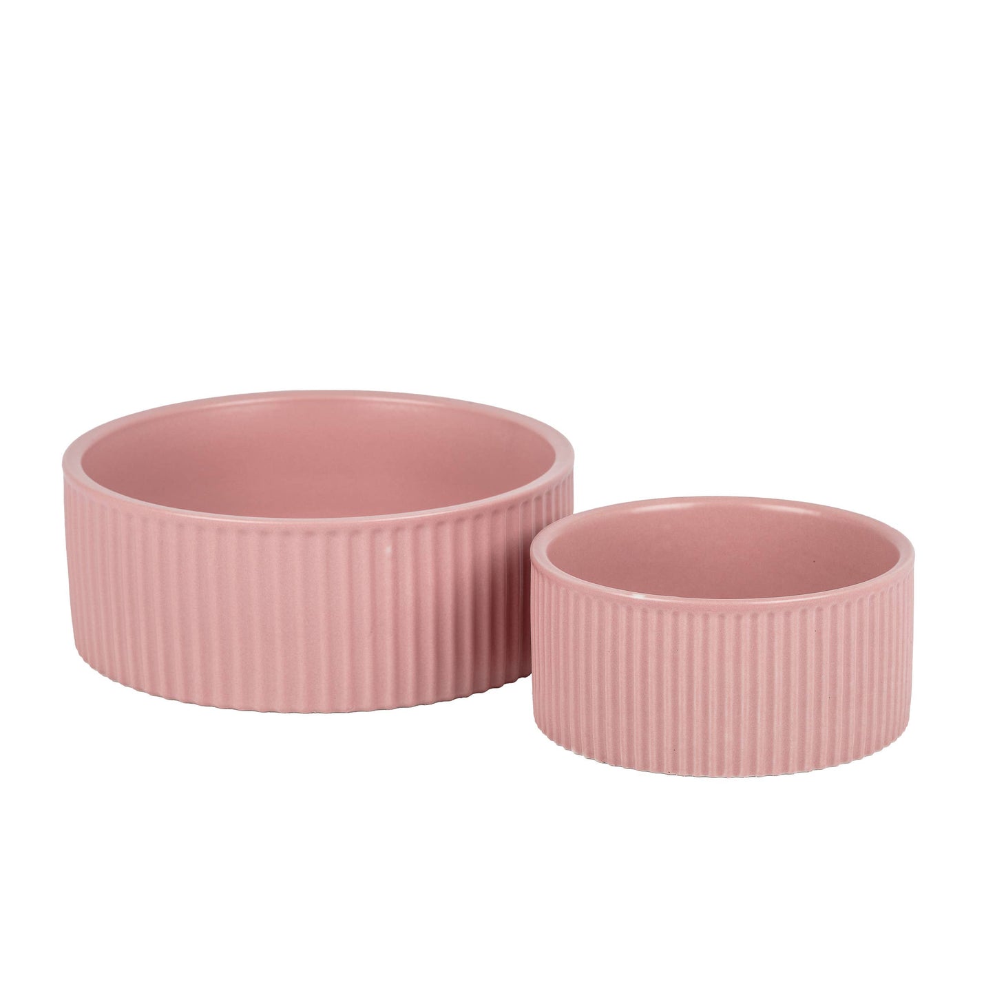 JARDIN Ribbed Pet Bowl