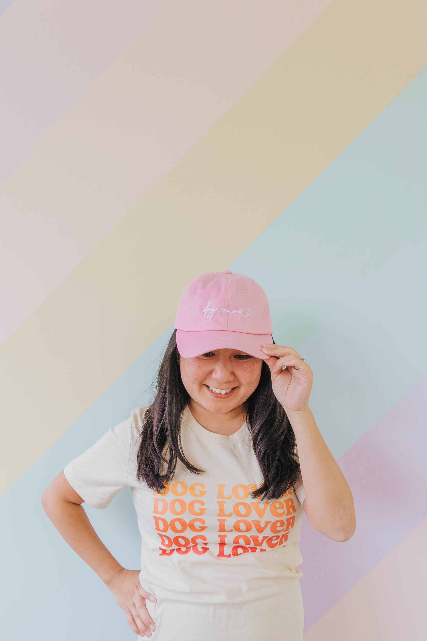 Dog Mama Hat - Pink